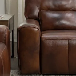 Malone Brown Reclining Living Room Set