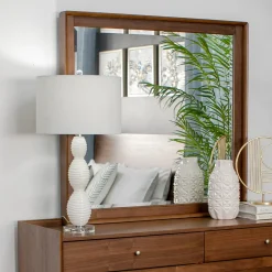 Minetta Eastern King Panel Bed, Dresser, Mirror, Nightstand