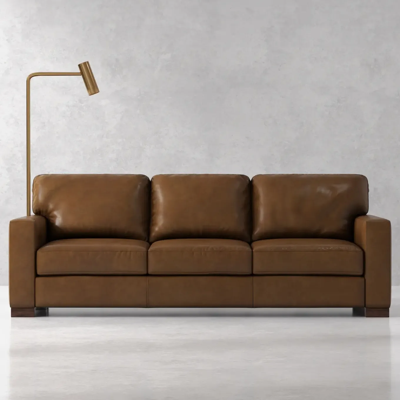 Monarch Leather Sofa