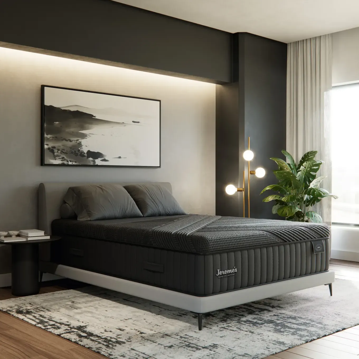 Noir Medium California King Mattress