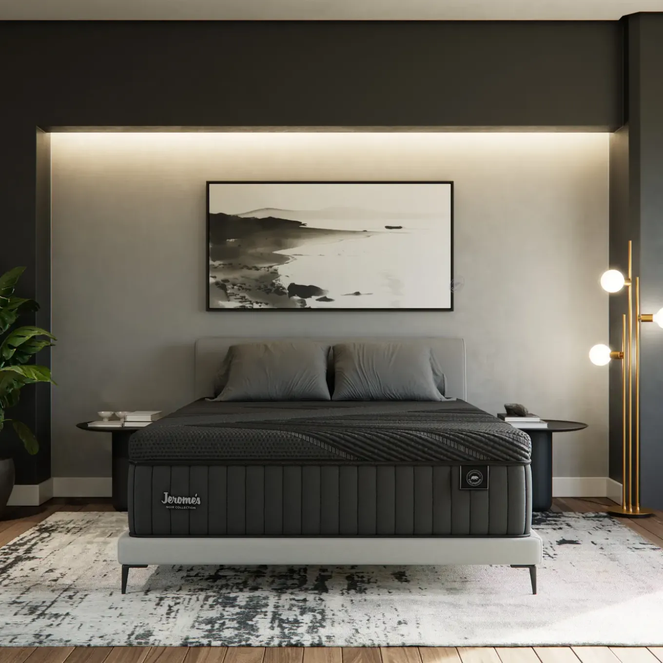Noir Medium California King Mattress