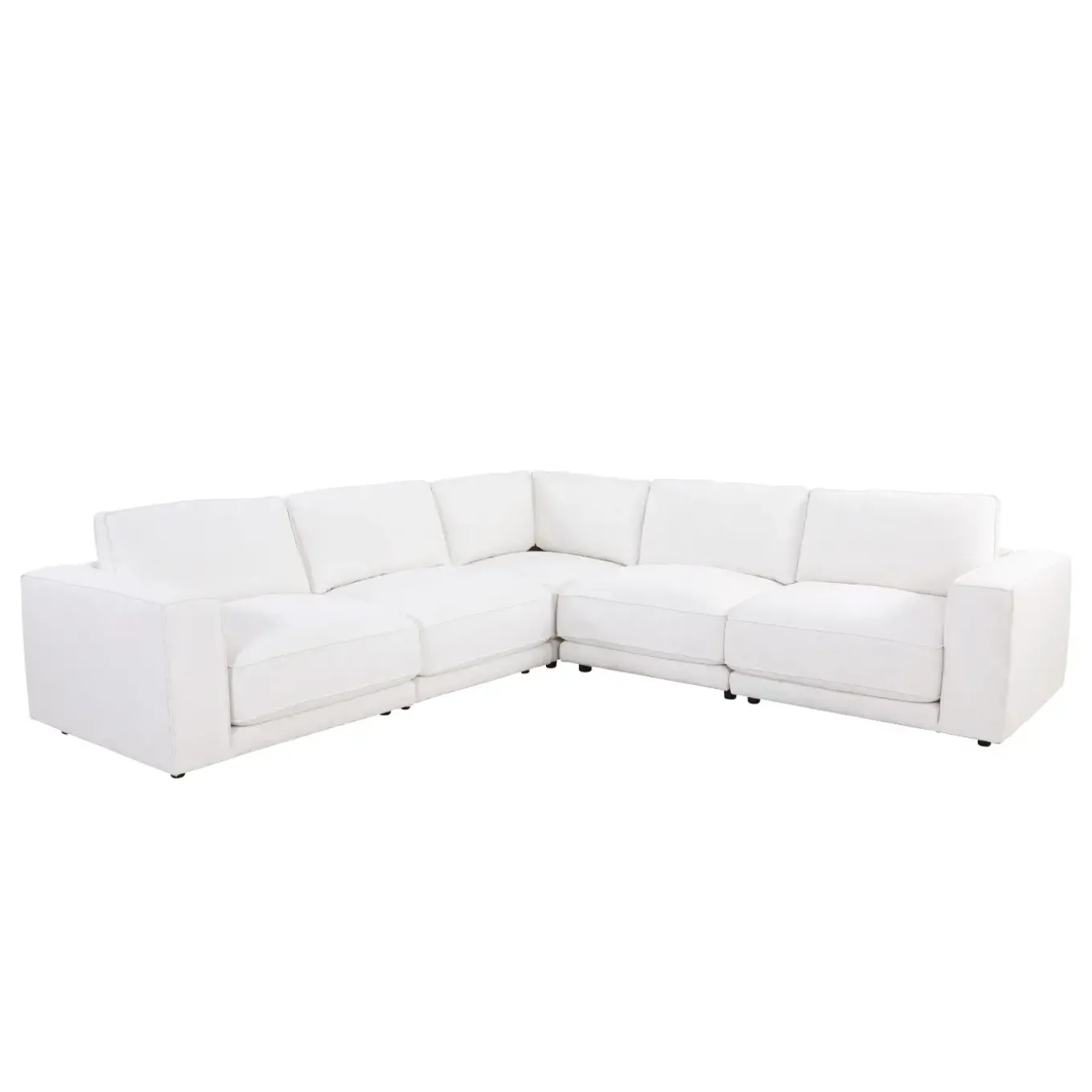 Nomad 5pc Modular Sectional With Crypton Performance Fabric