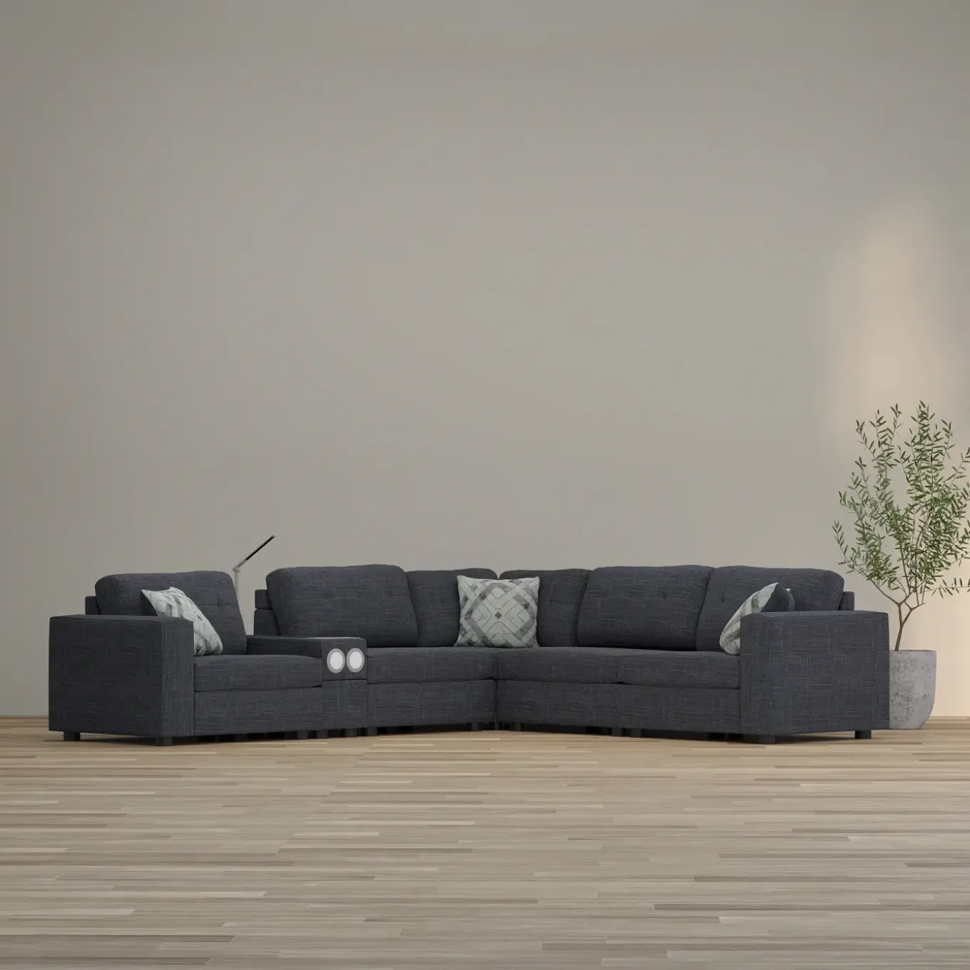 Options One 6pc Sectional