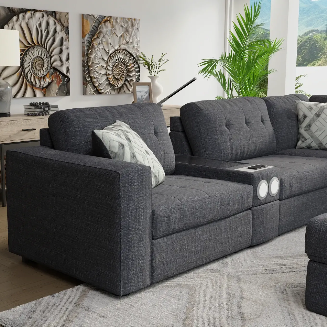 Options One 6pc Sectional