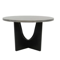 Orwell Round Faux Stone Dining Set!