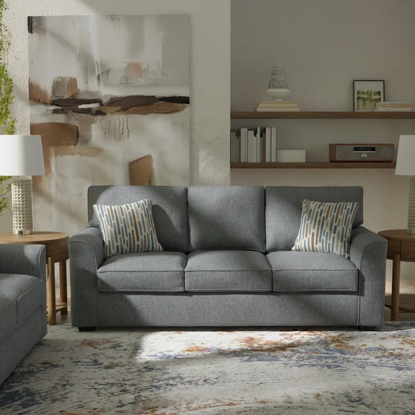 Parker Gray Living Room Set-New!