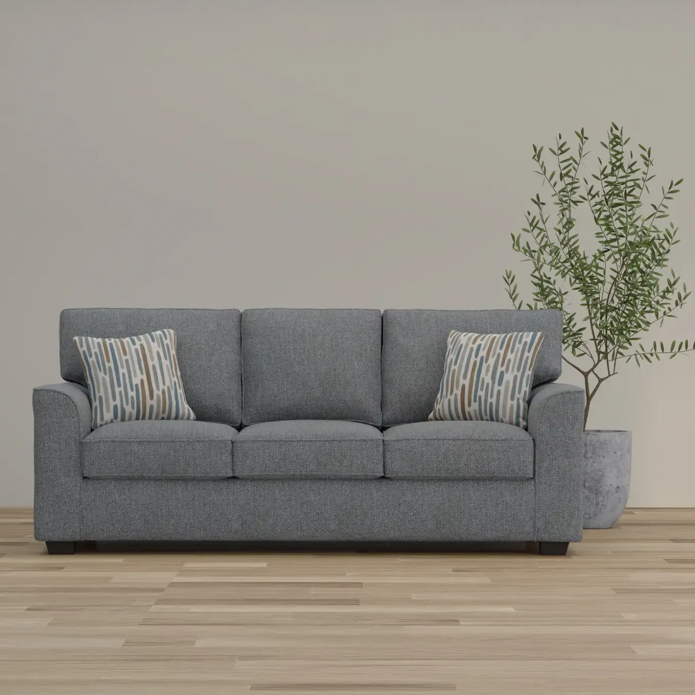 Parker Gray Living Room Set-New!