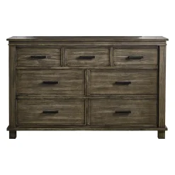 Rivington Eastern King Panel Storage Bed, Dresser, Mirror, Nightstand