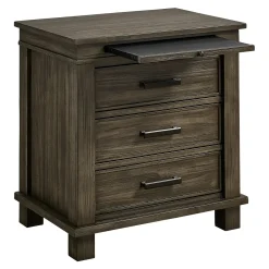 Rivington Eastern King Panel Storage Bed, Dresser, Mirror, Nightstand