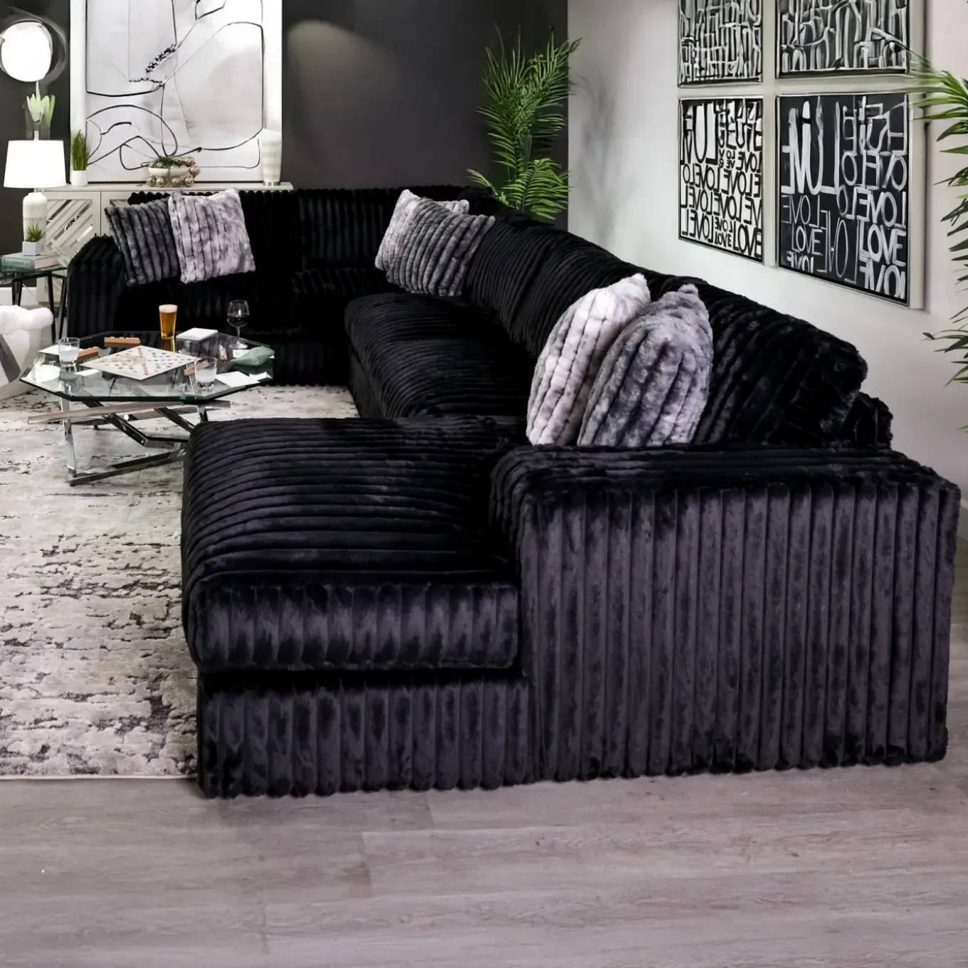 Sable Sectional 3pc Sectional