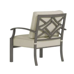Saint Lucia Outdoor Seating Set-New! 3pc Set: Sofa & 2 Club Chairs