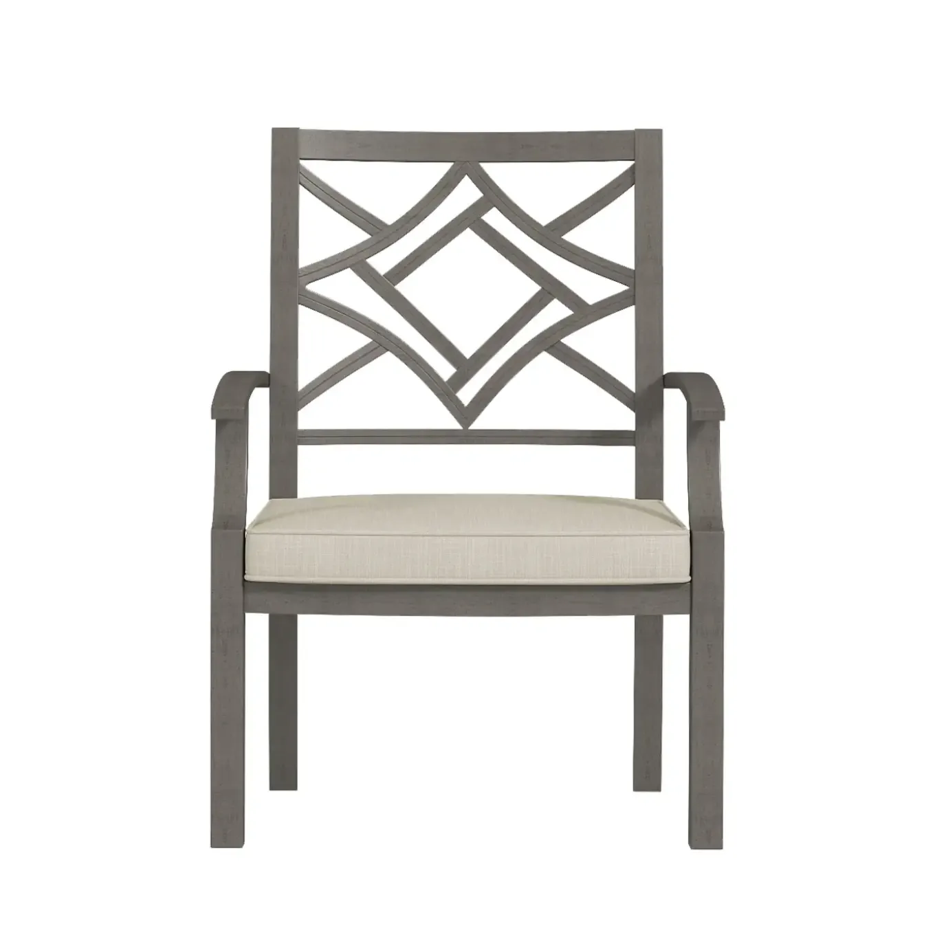 Saint Lucia 5pc Dining Set: Table & 4 Armchairs