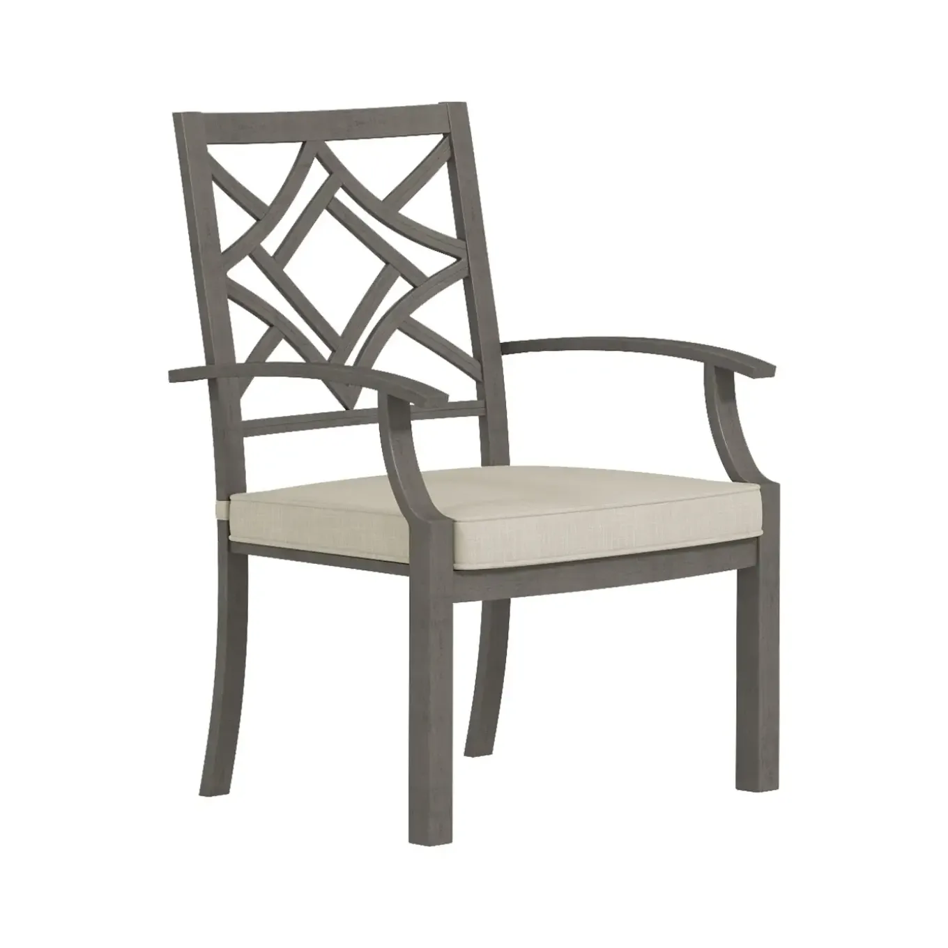 Saint Lucia 5pc Dining Set: Table & 4 Armchairs
