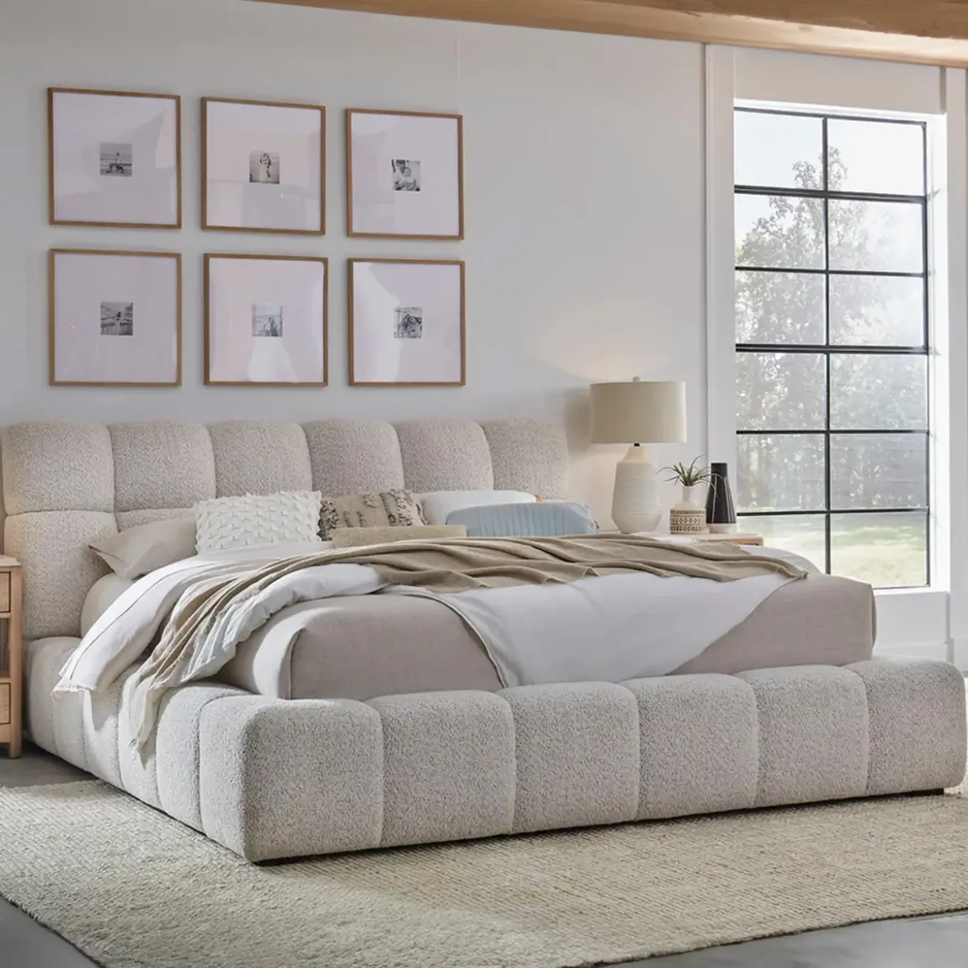 Sanctuary California King Upholstered Bed