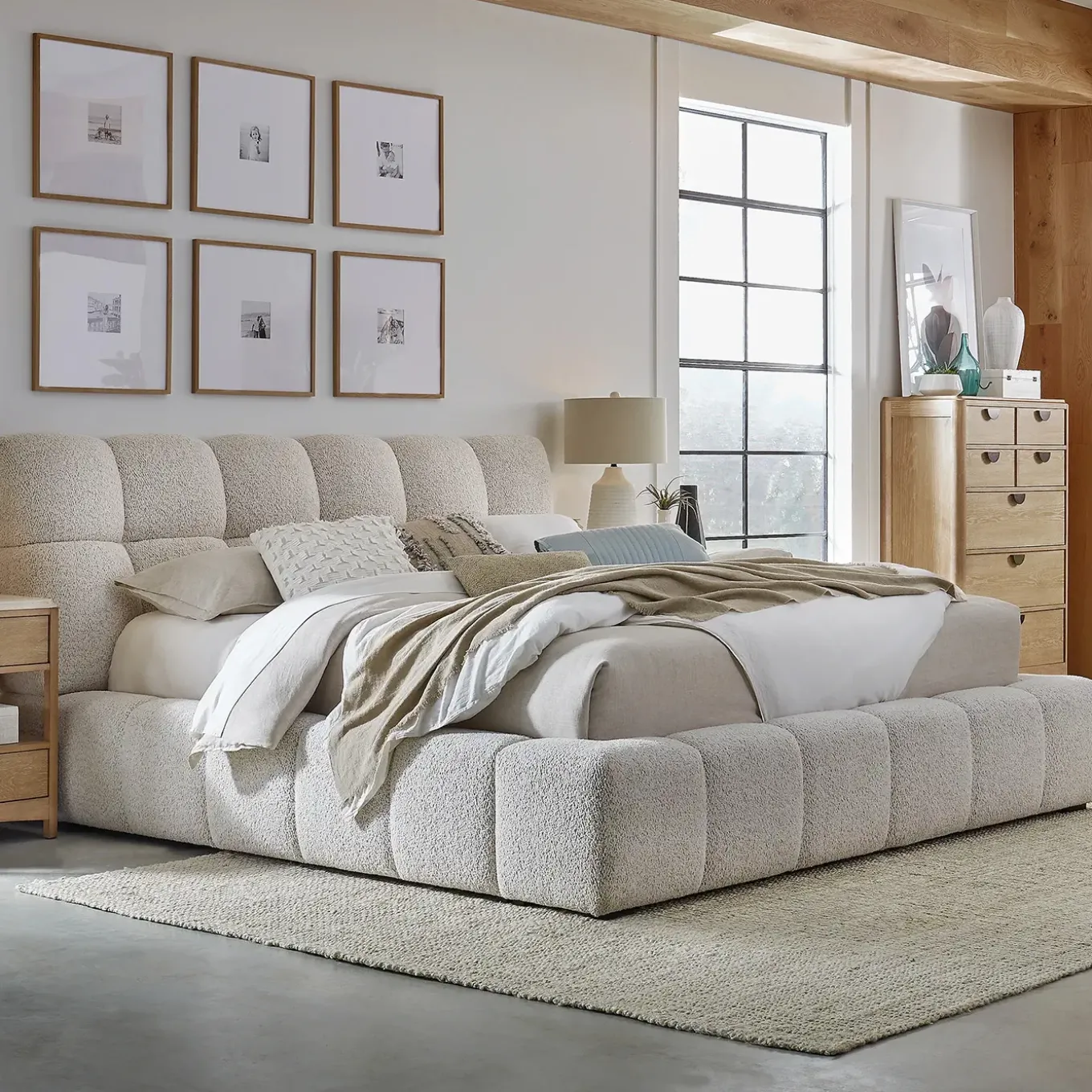 Sanctuary Upholstered Bed