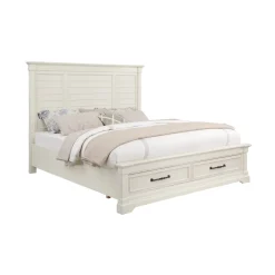 Sheridan King Storage Bed, Dresser, Mirror, Nightstand