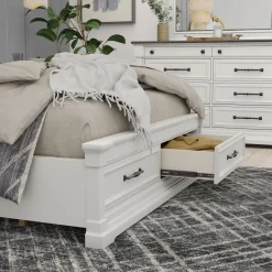 Sheridan White Storage Bed