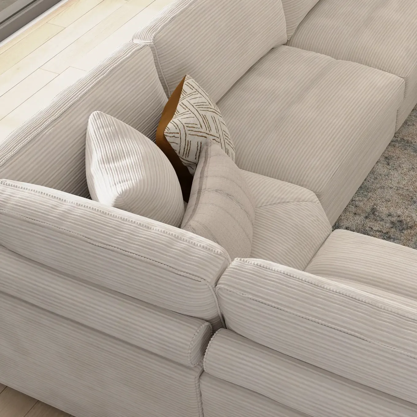 Sydney 6pc Right Chaise Sectional