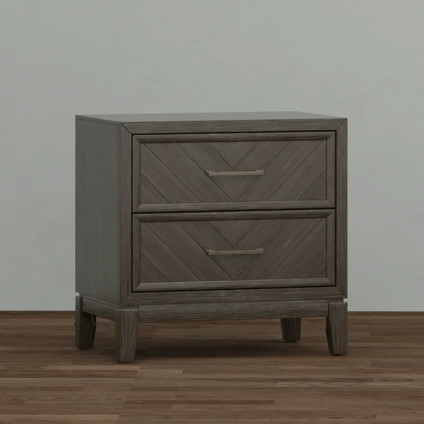 Torino 2 Drawer Nightstand