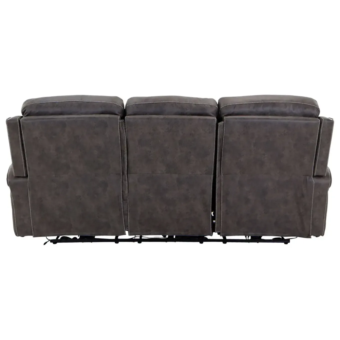 Triplex Power Reclining Living Room Set-Gray