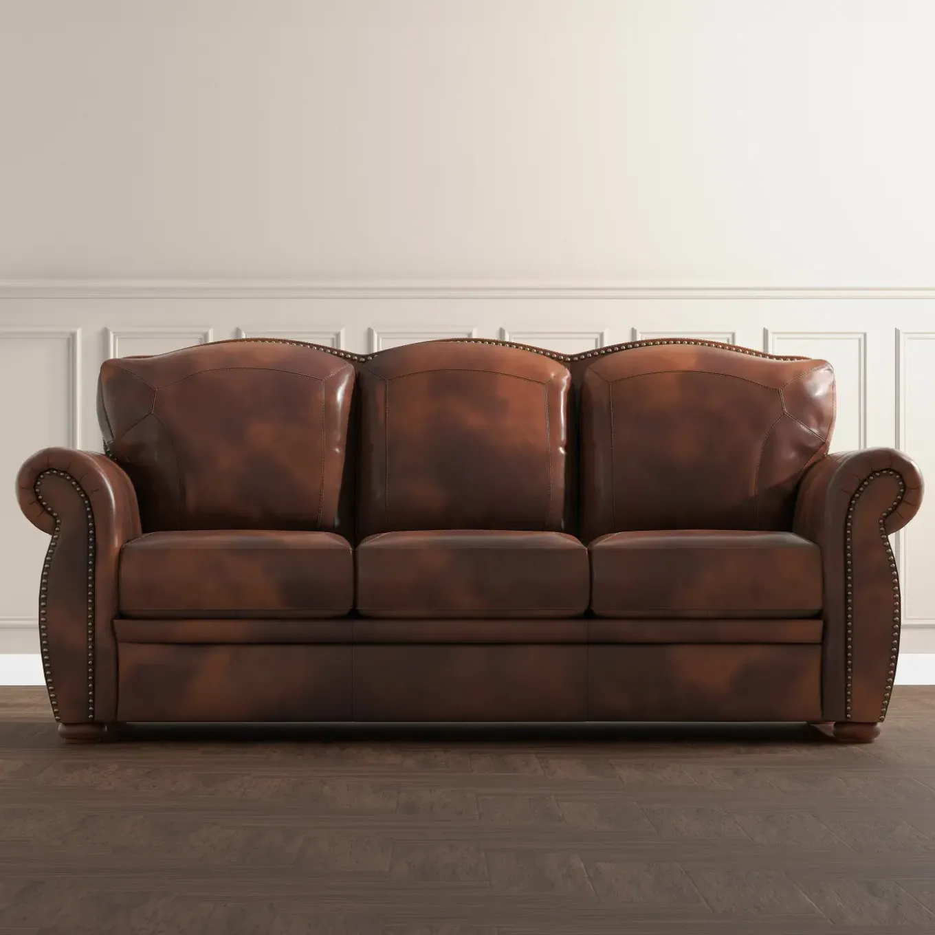 Tuscan Leather Living Room Set