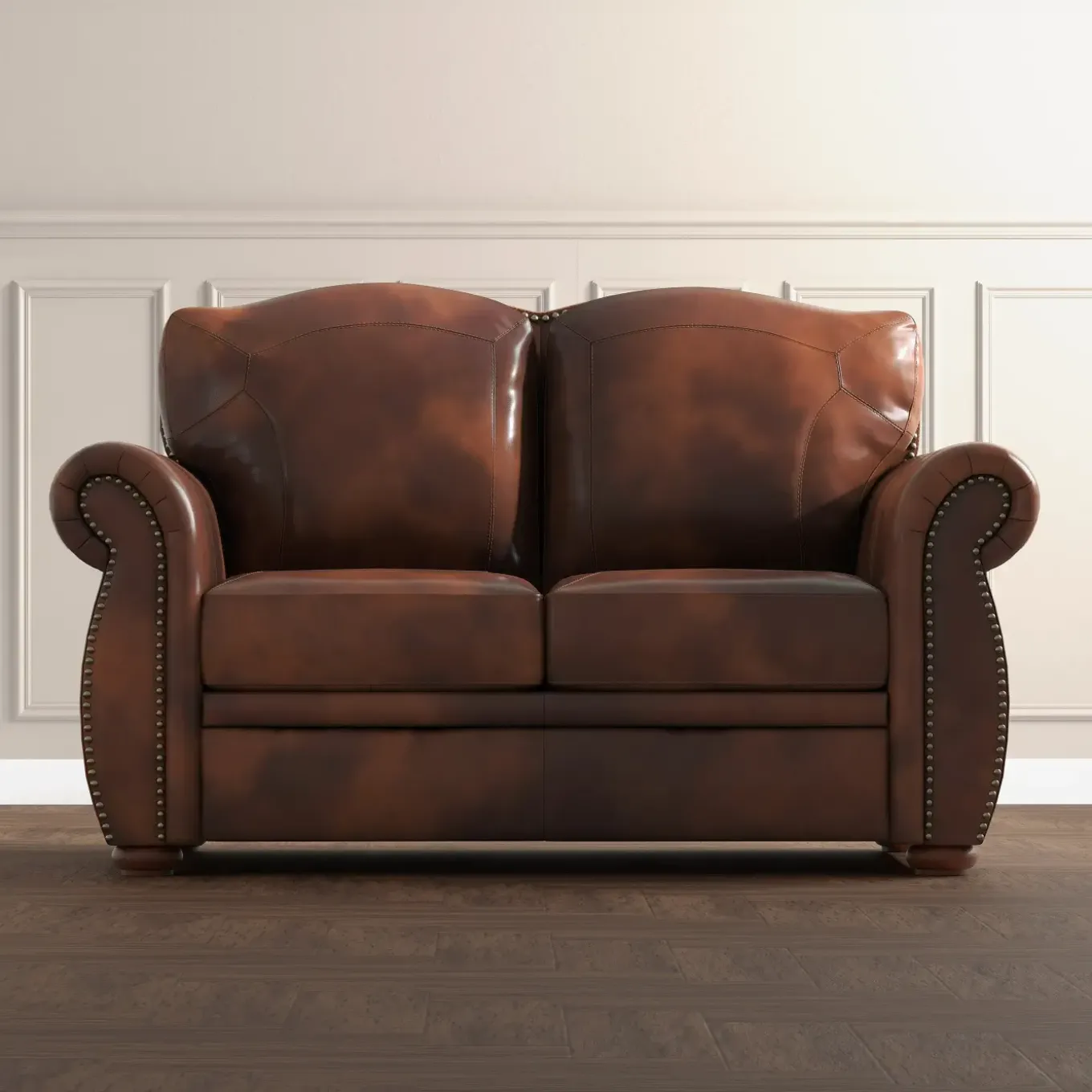 Tuscan Leather Living Room Set