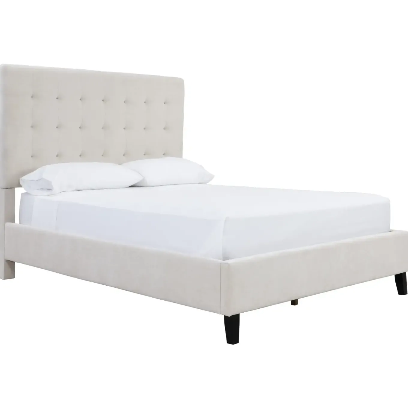 Winnie Cream Upholstered Bed
