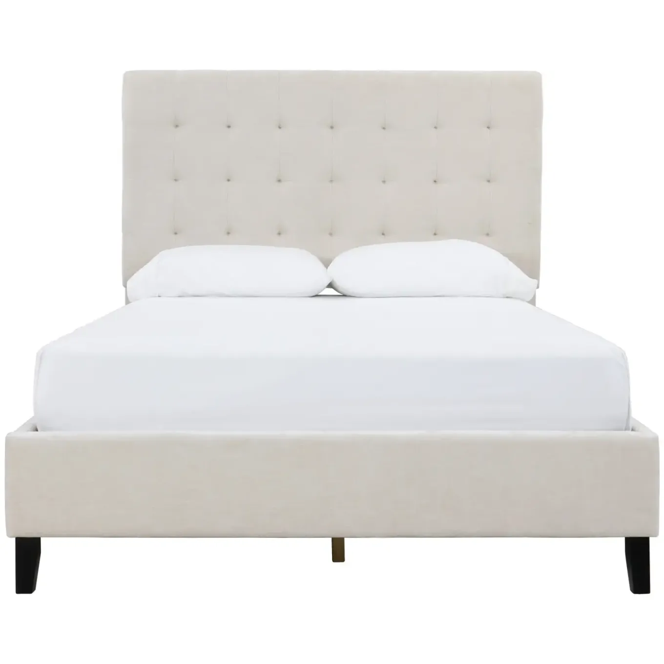 Winnie Cream Upholstered Bed