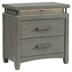 Winslet Eastern King Bed, Dresser, Mirror, Nightstand