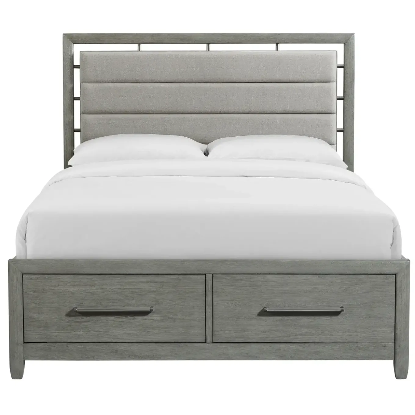 Winslet Eastern King Bed, Dresser, Mirror, Nightstand