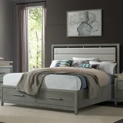Winslet Eastern King Storage Panel Bed