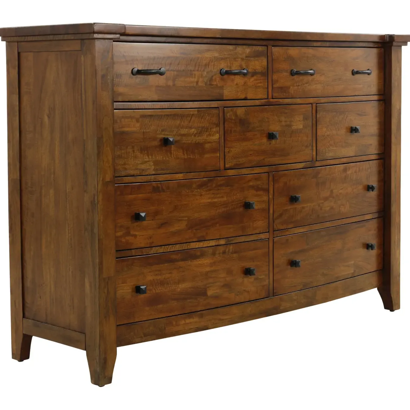 Wisteria Eastern King Storage Sleigh Bed, Dresser, Mirror & Nightstand