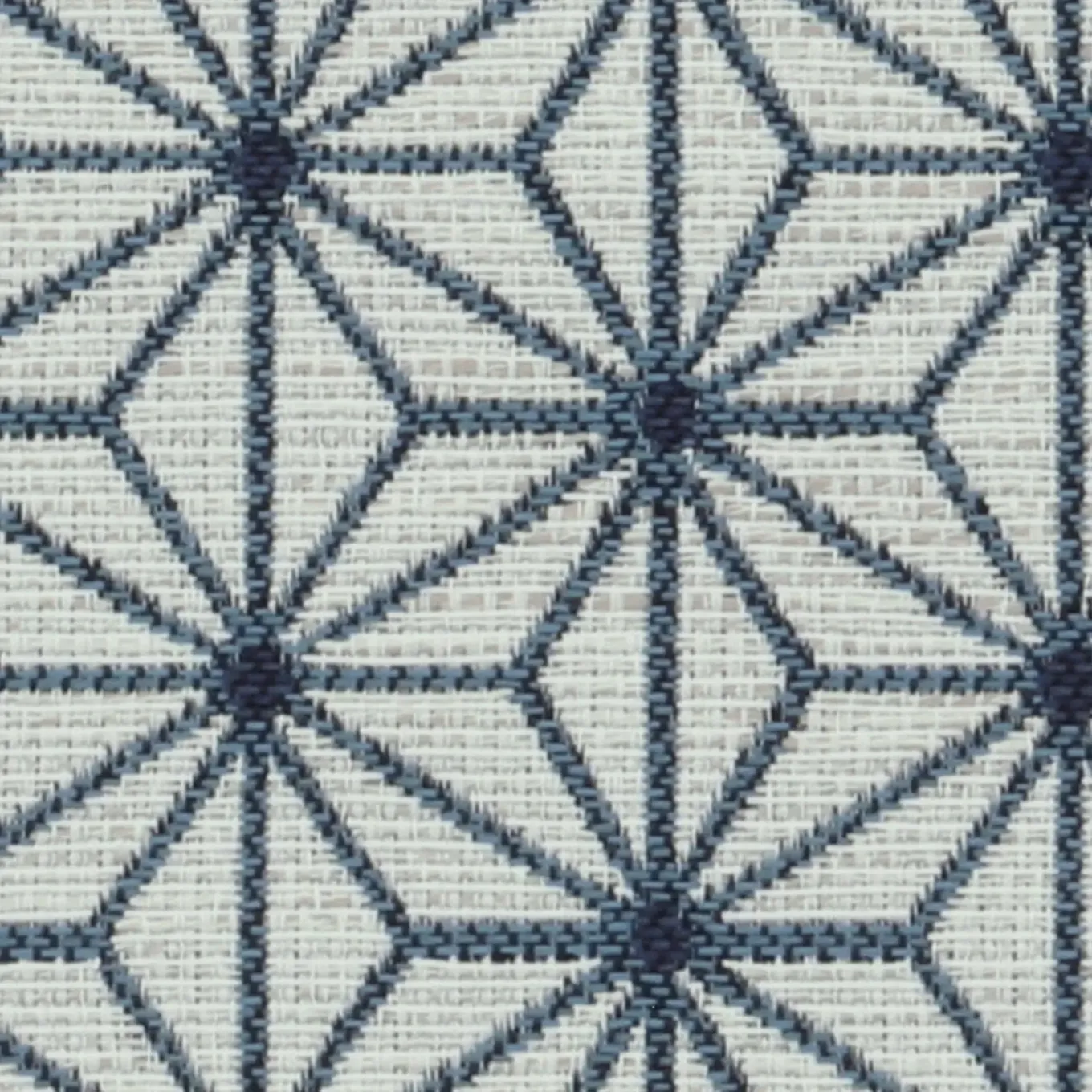 Woodblock Tile Pool Outdoor Pillow