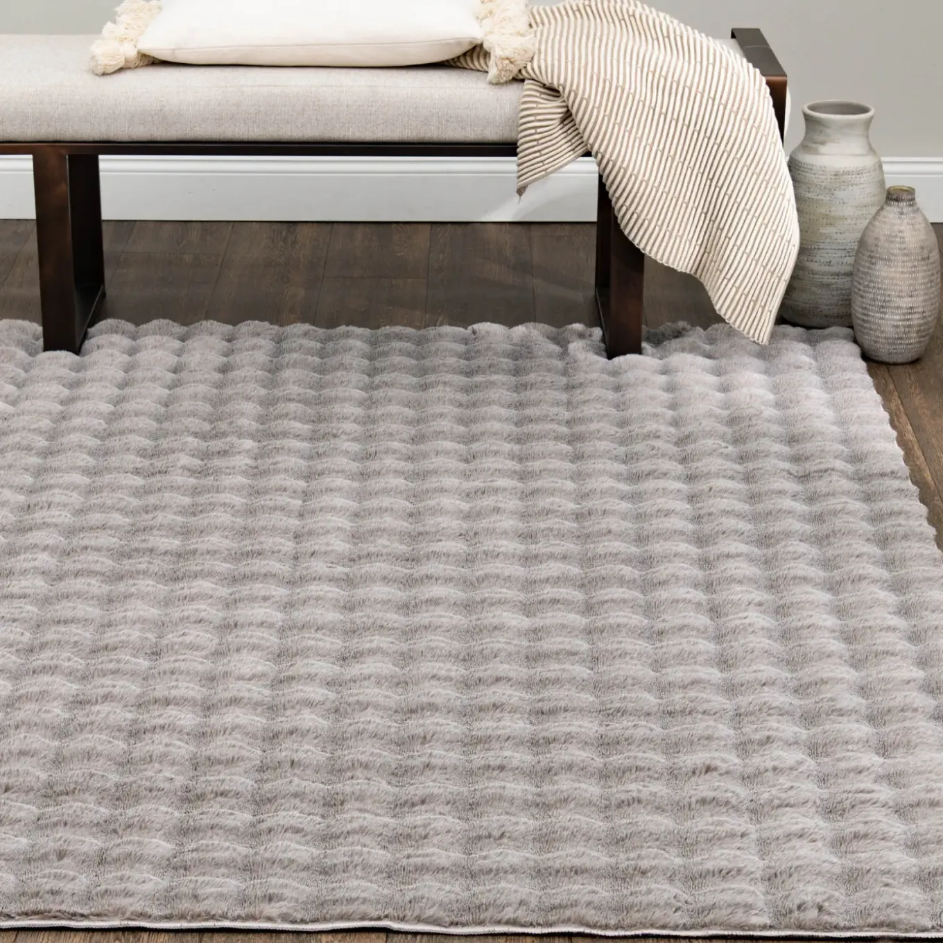 5'x7' Babel Area Rug with Memory Foam