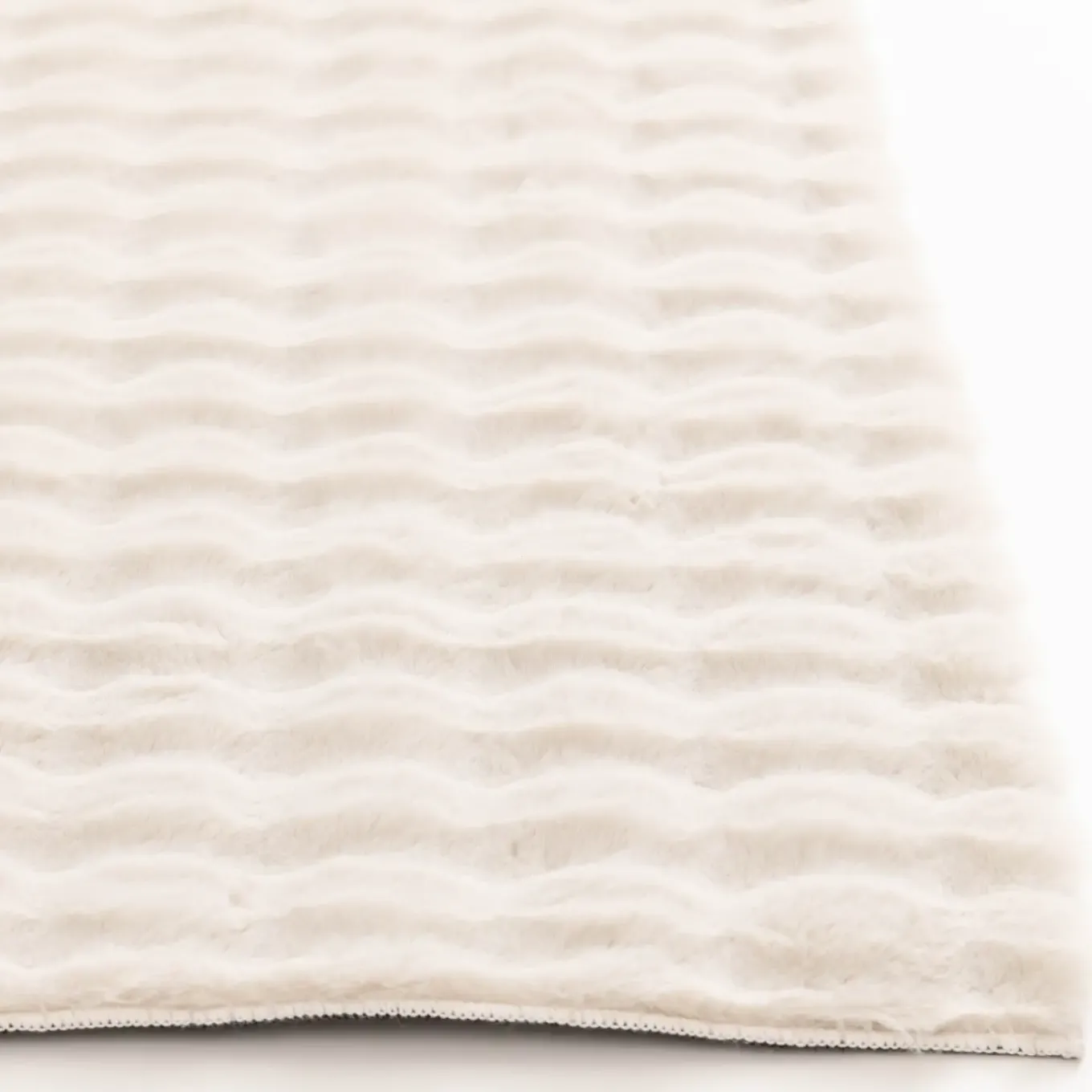 5'x7' Babel Ivory Area Rug with Memory Foam