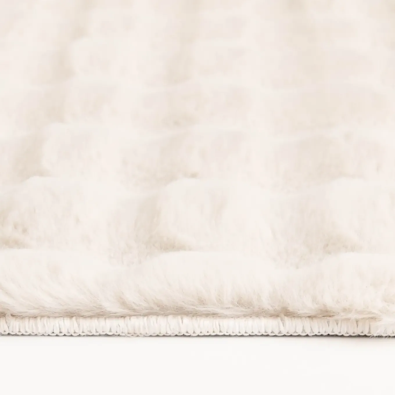 8'x10' Babel Ivory Area Rug with Memory Foam