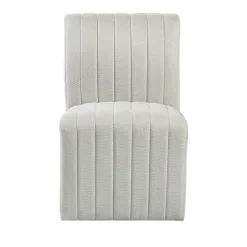 Zander 5pc Dining Set: Table & 4 Upholstered Side Chairs